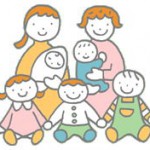 子供とお母さん